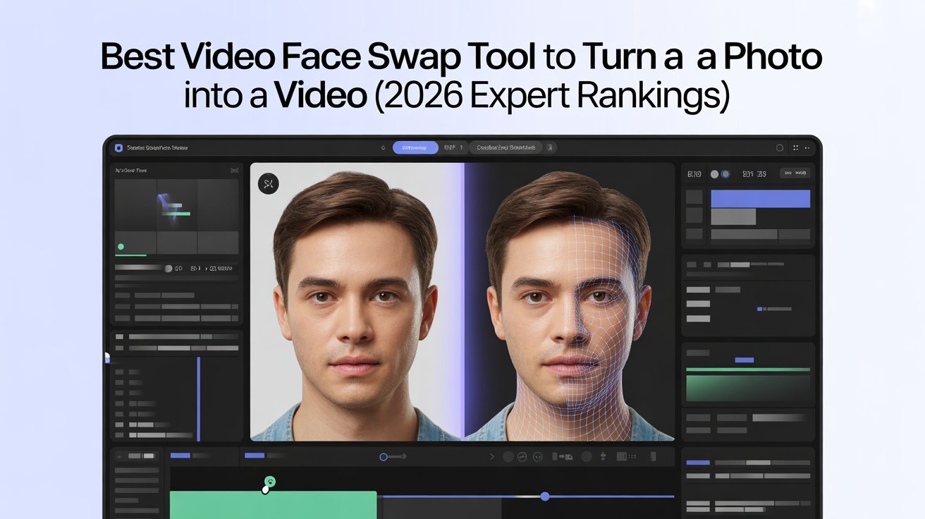 Best Video Face Swap Tool to Turn a Photo Into a Video (2026 Expert Rankings)